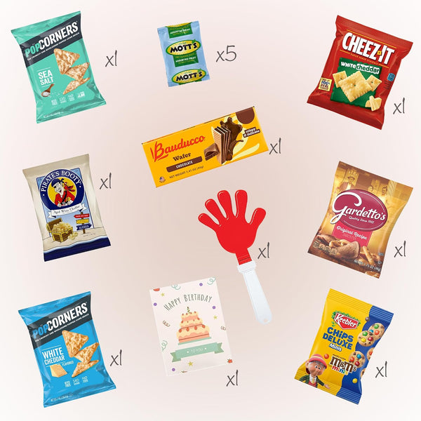 Jumbo Jumble Birthday Snack Box (50Count)