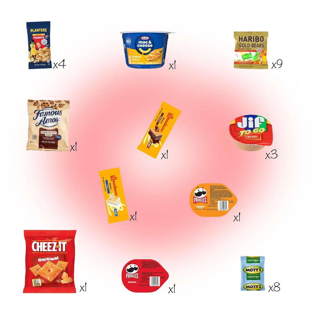 Jumbo Jumble Dorm Snack Box (50 Count)