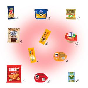 Jumbo Jumble Dorm Snack Box (50 Count)