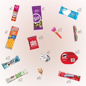 Jumbo Jumble Birthday Snack Box (50Count)