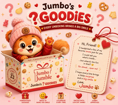 Jumbo's ?Goodies Mystery Snack Box | Lucky 33 Snack Variety Pack